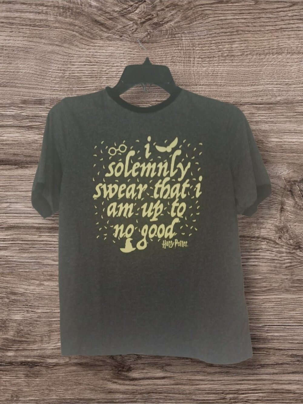 Harry Potter Boys XL "I Solemnly Swear That I Am Up To No Good" Graphic Tee